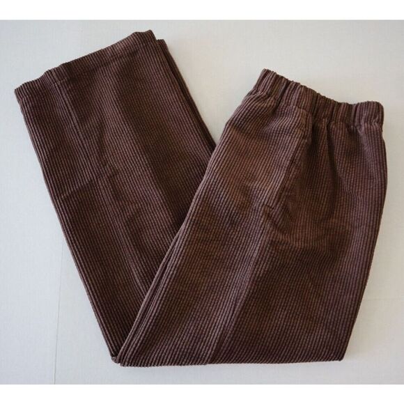 BDG Urban Outfitters OB1281524 Women's Sz XS Brown Blaine Corduroy Puddle Pants - Picture 8 of 11